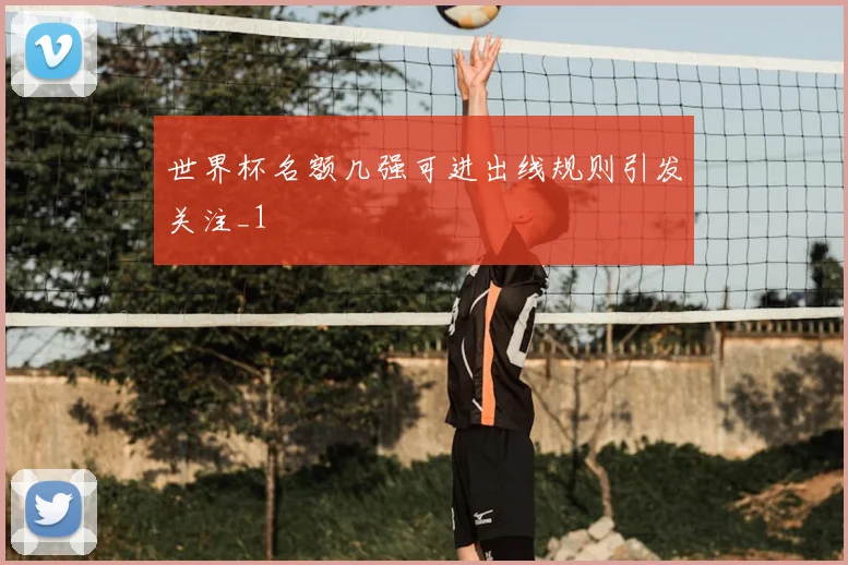 世界杯名额几强可进出线规则引发关注_1